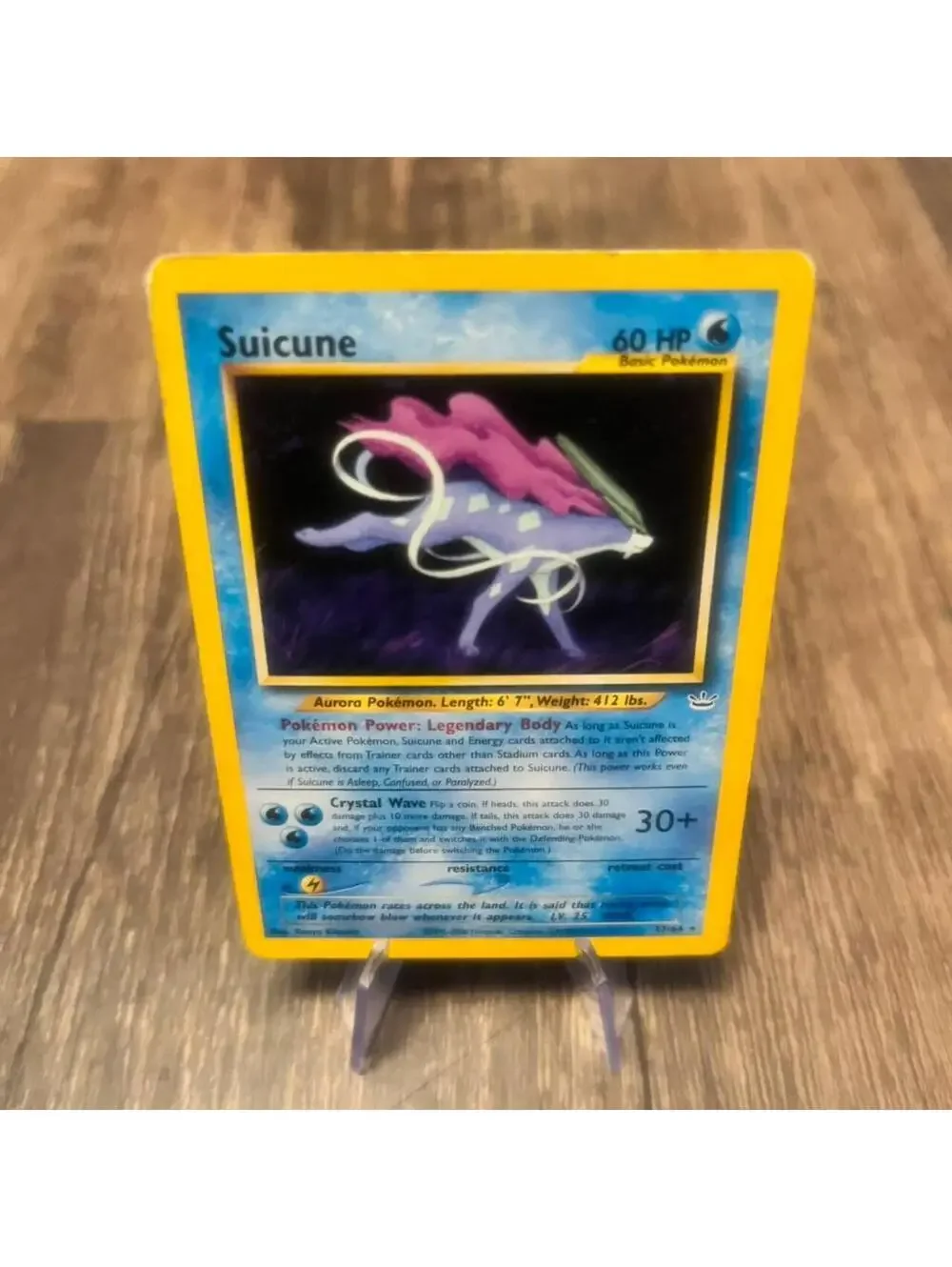 Suicune 27/64 Non Holo Rare  Neo Revelation 2000 Wizards Vintage